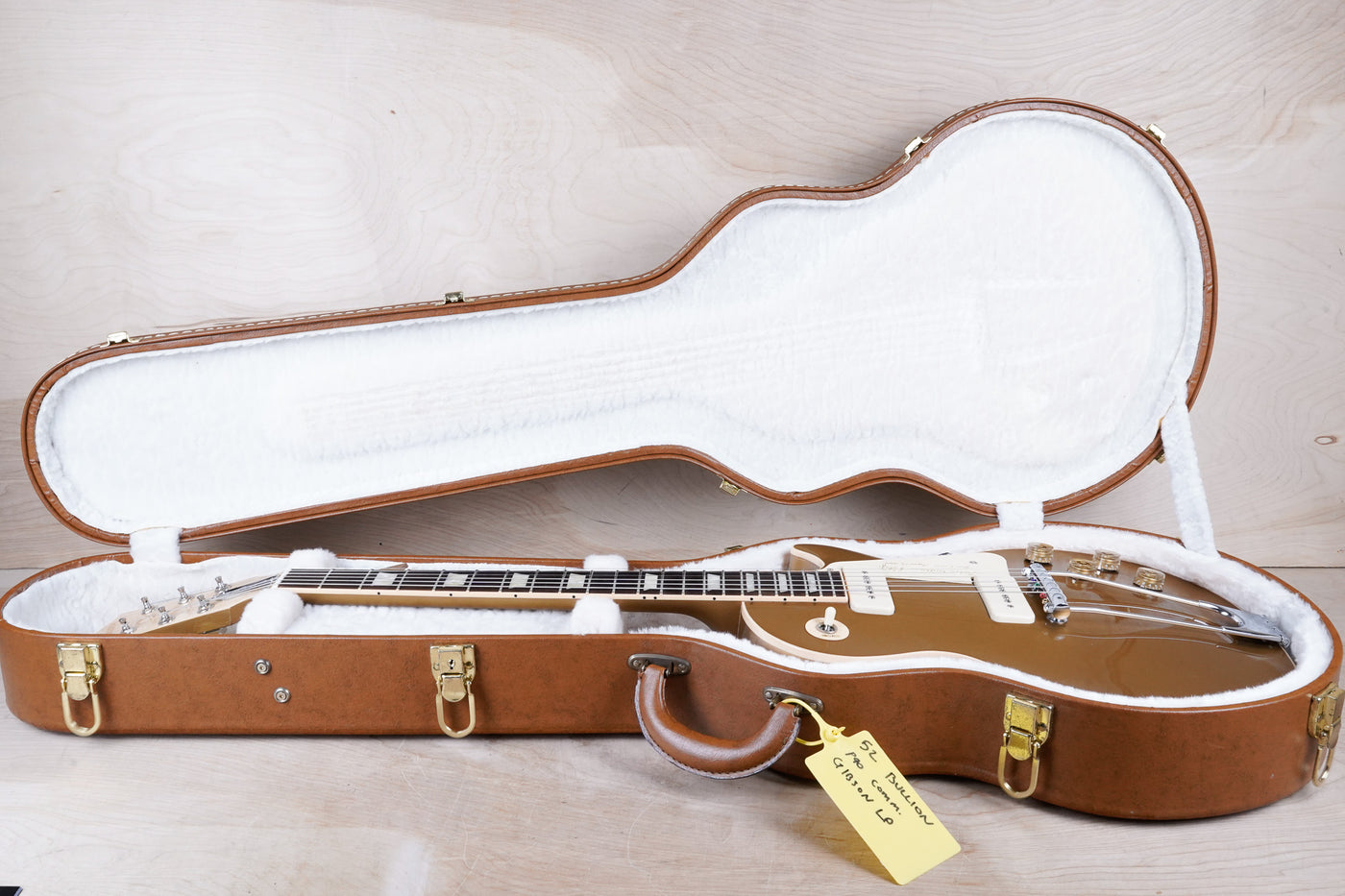 Gibson Les Paul '52 Tribute 2013 All Gold w/ OHSC