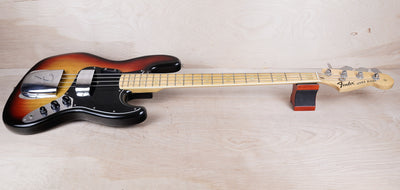 Fender Jazz Bass 1975 Sunburst 4-Bolt Vintage USA Bound Neck Block Inlays Original w/ OHSC
