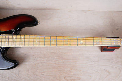 Fender Jazz Bass 1975 Sunburst 4-Bolt Vintage USA Bound Neck Block Inlays Original w/ OHSC