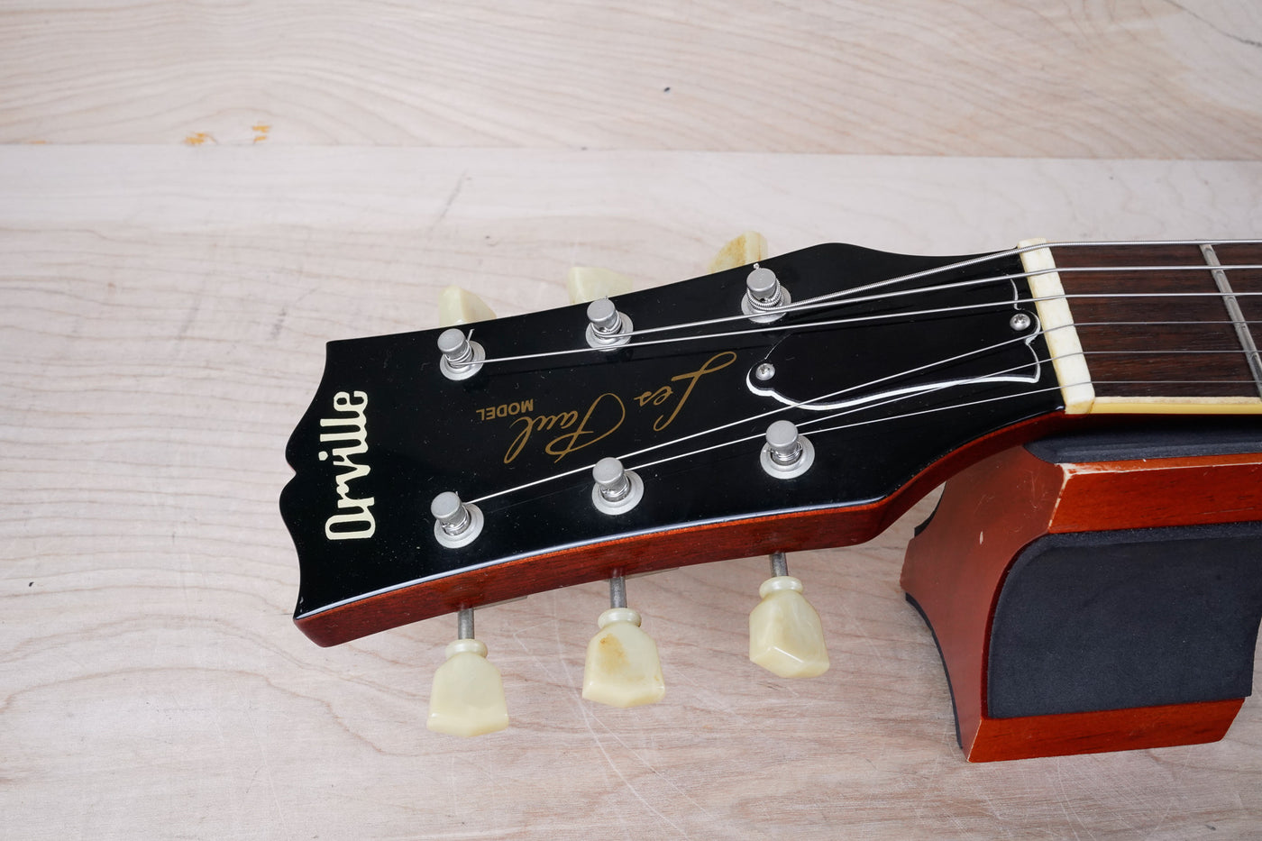 Orville LPS-75 Les Paul Standard Left Handed MIJ 1997 Cherry Sunburst Japan Gibson Lefty w/ Bag