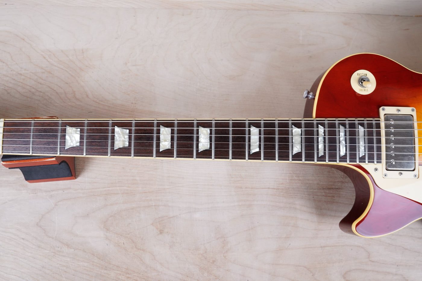 Orville LPS-75 Les Paul Standard Left Handed MIJ 1997 Cherry Sunburst Japan Gibson Lefty w/ Bag