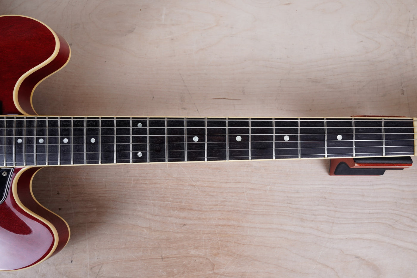 Orville By Gibson ES-335 Dot 1993 Cherry Lacquer Finish USA Pickups Made in Japan MIJ w/ Hard Case