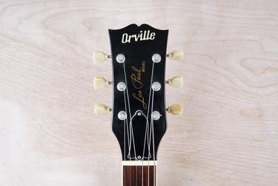 Orville LPS-75 Les Paul Standard Left Handed MIJ 1997 Cherry Sunburst Japan Gibson Lefty w/ Bag