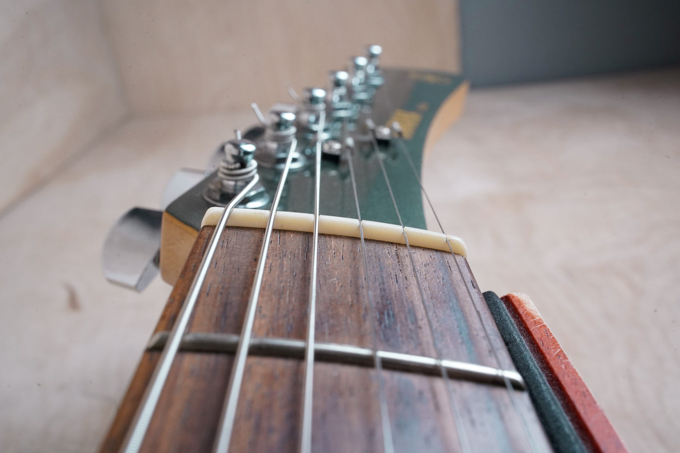 Yamaha Flying Samurai SGV-500S 2001 Mist Green Metallic Tune-O-Matic Hardtail Bridge w/ Bag