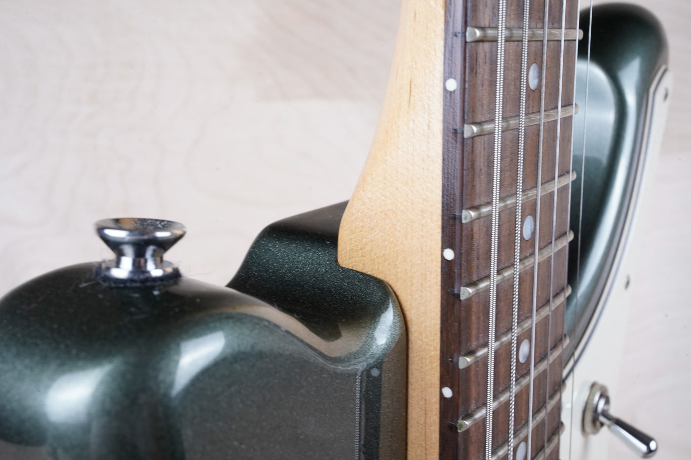 Yamaha Flying Samurai SGV-500S 2001 Mist Green Metallic Tune-O-Matic Hardtail Bridge w/ Bag