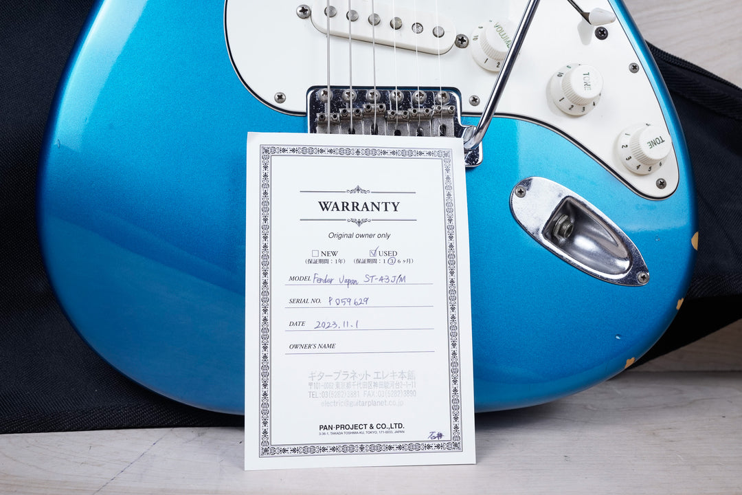 Fender Japan Stratocaster ST-43 OW 美品 1993-94 Fender ST-43 - Standard Series Stratocaster - Made