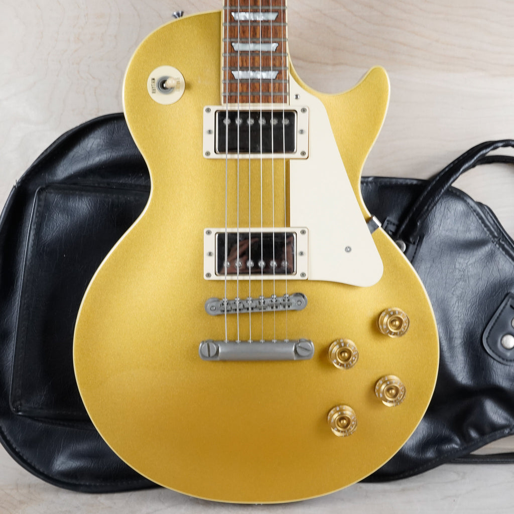 ギター Orville by Gibson Les Paul Standard Orville LPS-75 Les Paul Standard MIJ 1995 Gold Top Gibson Japan w