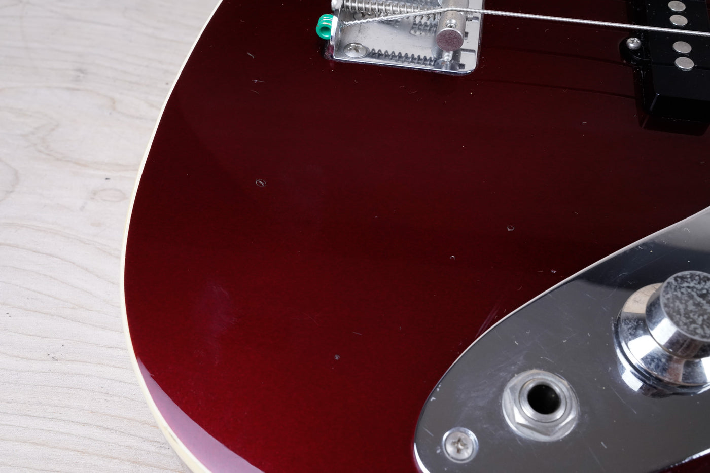 Fender AJB Aerodyne Jazz Bass CIJ 2007 Old Candy Apple Red OCR Made in Japan w/ Bag