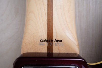 Fender AJB Aerodyne Jazz Bass CIJ 2007 Old Candy Apple Red OCR Made in Japan w/ Bag