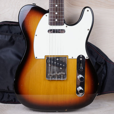 Fender TL-62 Telecaster Reissue CIJ 2007 Sunburst Crafted in Japan w/ Bag