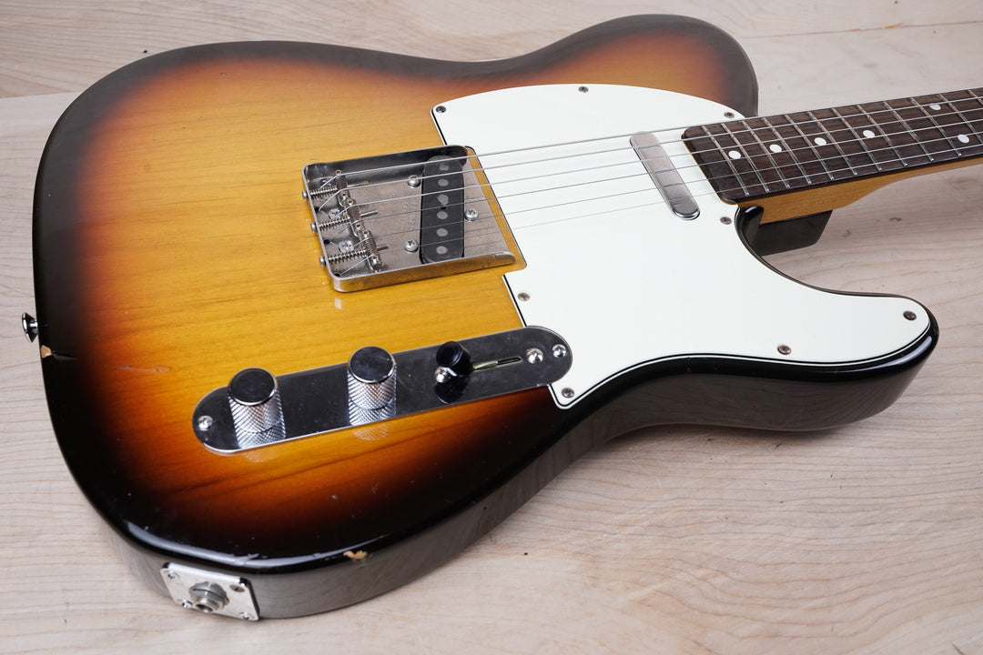 Fender TL-62 Telecaster Reissue CIJ 2007 Sunburst Crafted in Japan Fender TL-62 Telecaster Reissue CIJ 2007 Sunburst Crafted in Japan