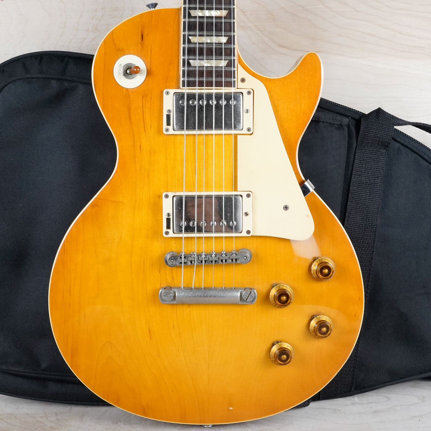 Burny Super Grade RLG-60 '59 Model MIJ 1989 Cherry Old Sunburst VH