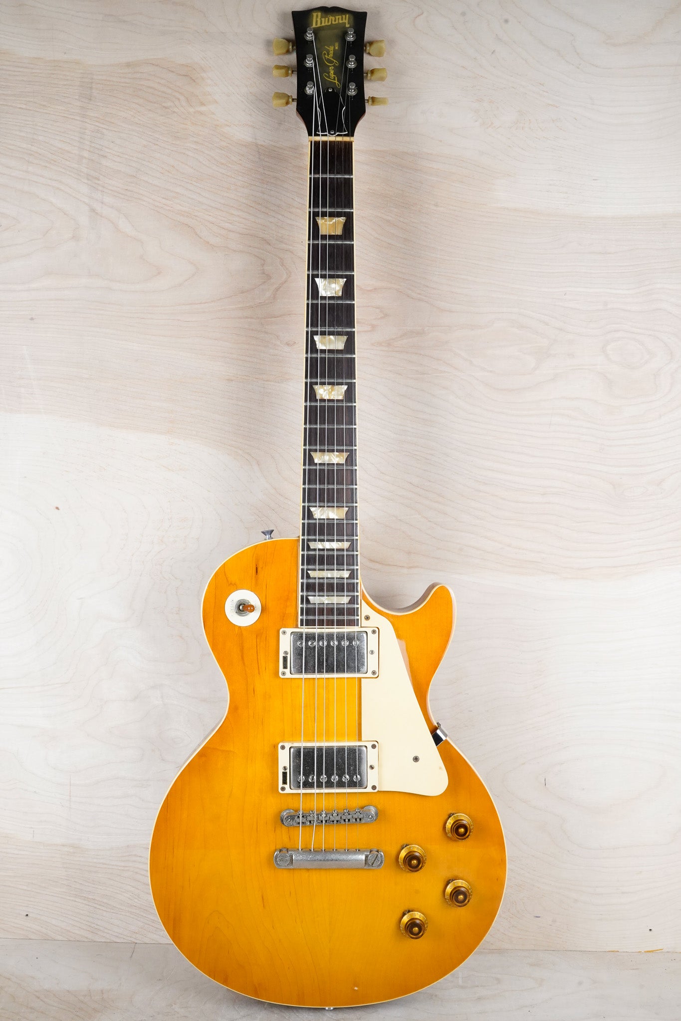 Burny Super Grade RLG-60 '59 Model MIJ 1989 Cherry Old Sunburst VH
