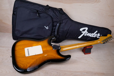 Fender ST54-75RV Custom Edition Real Vintage Stratocaster MIJ 1993 Sunburst Lacquer Finish w/ Bag
