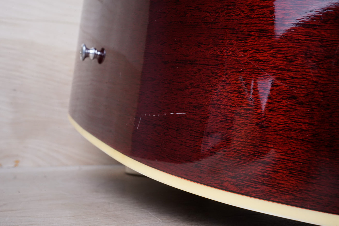 Orville by Gibson Hummingbird MIJ 1991 Natural Lacquer Finish Japan OBG w/ Hard Case