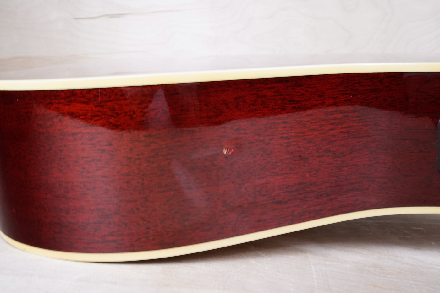 Orville by Gibson Hummingbird MIJ 1991 Natural Lacquer Finish Japan OBG w/ Hard Case