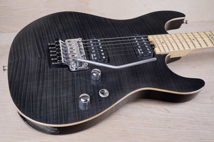 ESP E-II ST-2 MIJ 2013 See Thru Black Japan w/ OHSC – A Flash