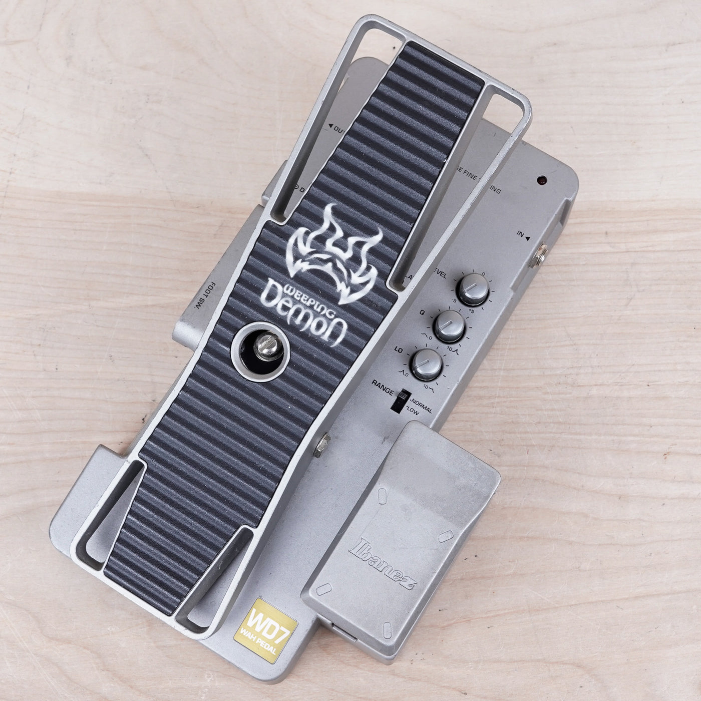 Ibanez WD7 Weeping Demon Wah Pedal Gray