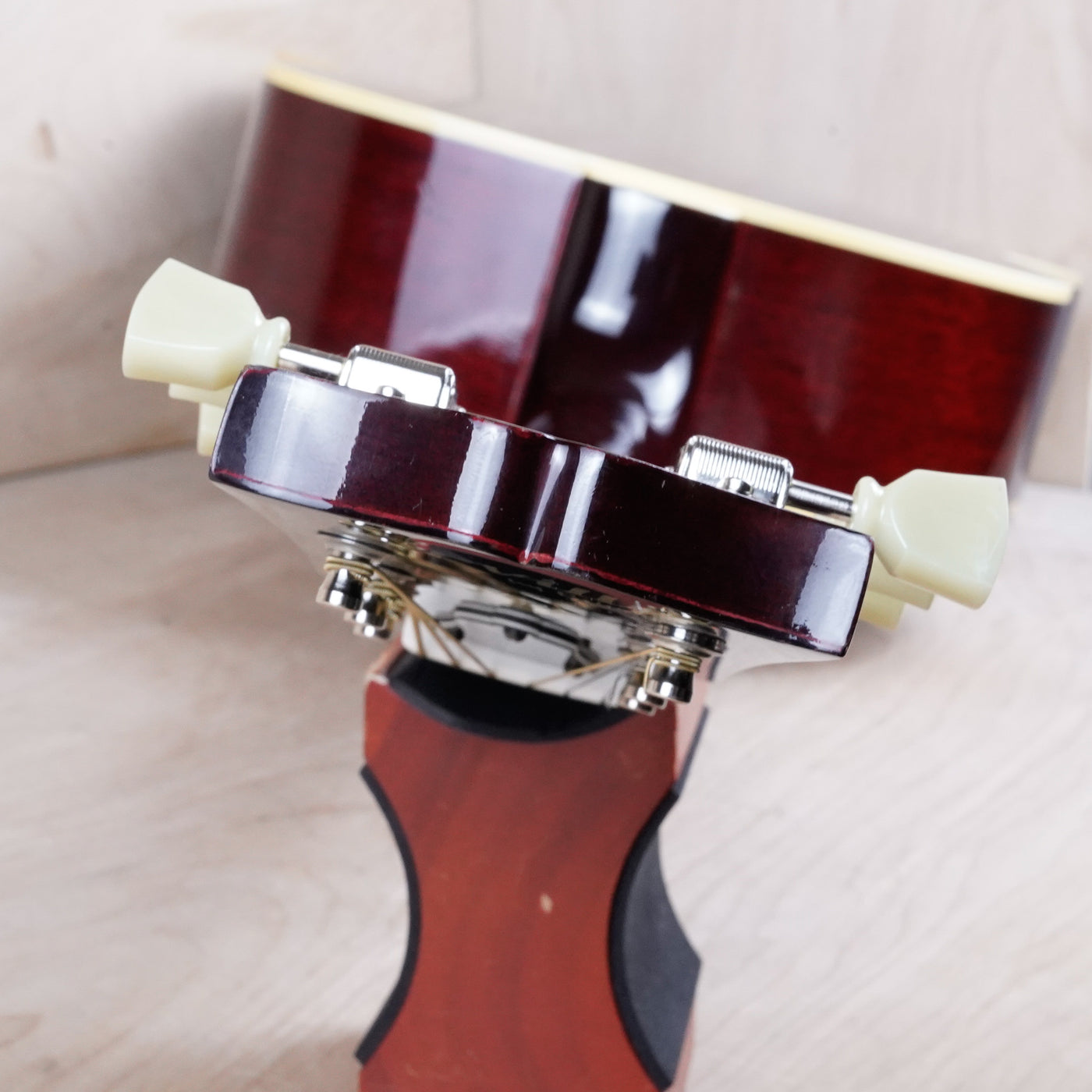 Orville by Gibson Hummingbird MIJ 1991 Natural Lacquer Finish Japan OBG w/ Hard Case