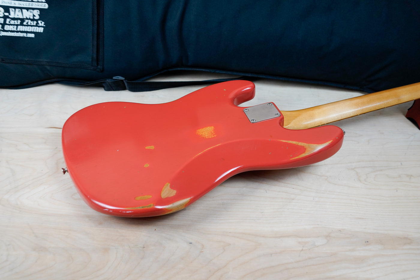 Fender Road Worn '60s Jazz Bass 2019 Fiesta Red Rare Color w/ Bag