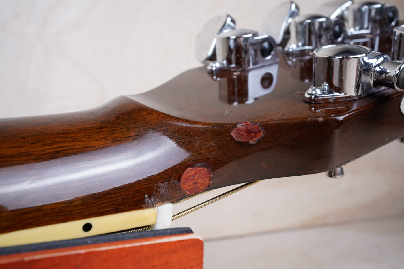 Rider J-401 Acoustic Guitar MIJ 1975 Vintage Sunburst Japan w/ Hard Case