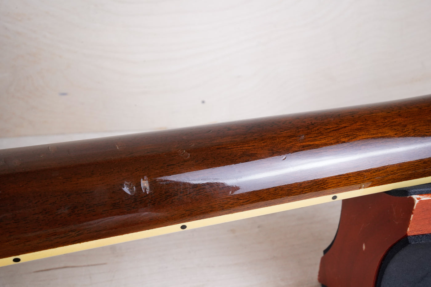 Rider J-401 Acoustic Guitar MIJ 1975 Vintage Sunburst Japan w/ Hard Case