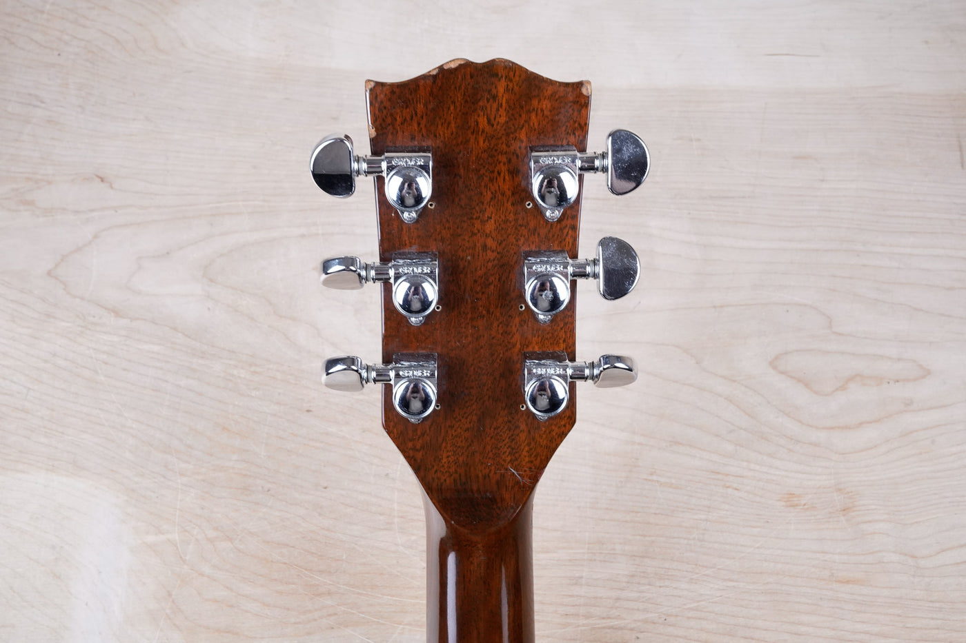 Rider J-401 Acoustic Guitar MIJ 1975 Vintage Sunburst Japan w/ Hard Case