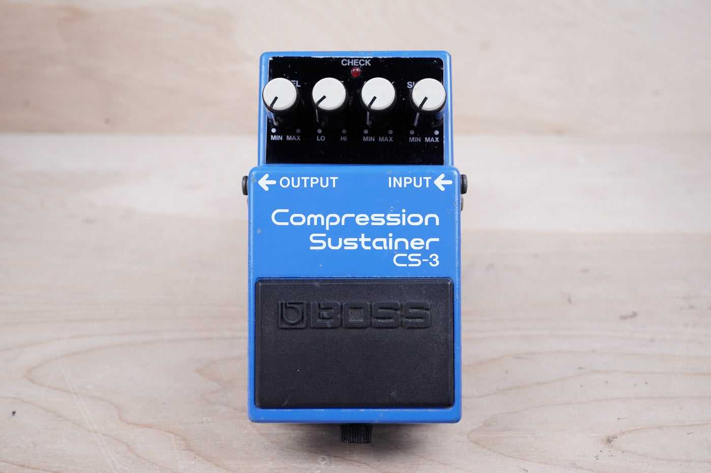 Boss CS-3 Compression Sustainer 1988 Blue Made in Taiwan