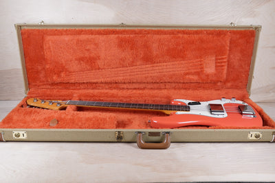 Fender American Vintage '62 Precision Bass 1999 Fiesta Red AVRI USA w/ OHSC, Paperwork