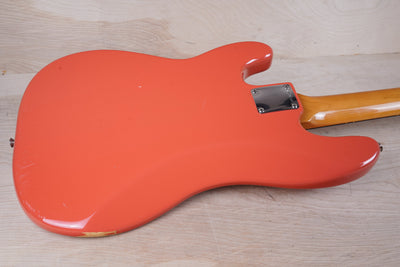 Fender American Vintage '62 Precision Bass 1999 Fiesta Red AVRI USA w/ OHSC, Paperwork