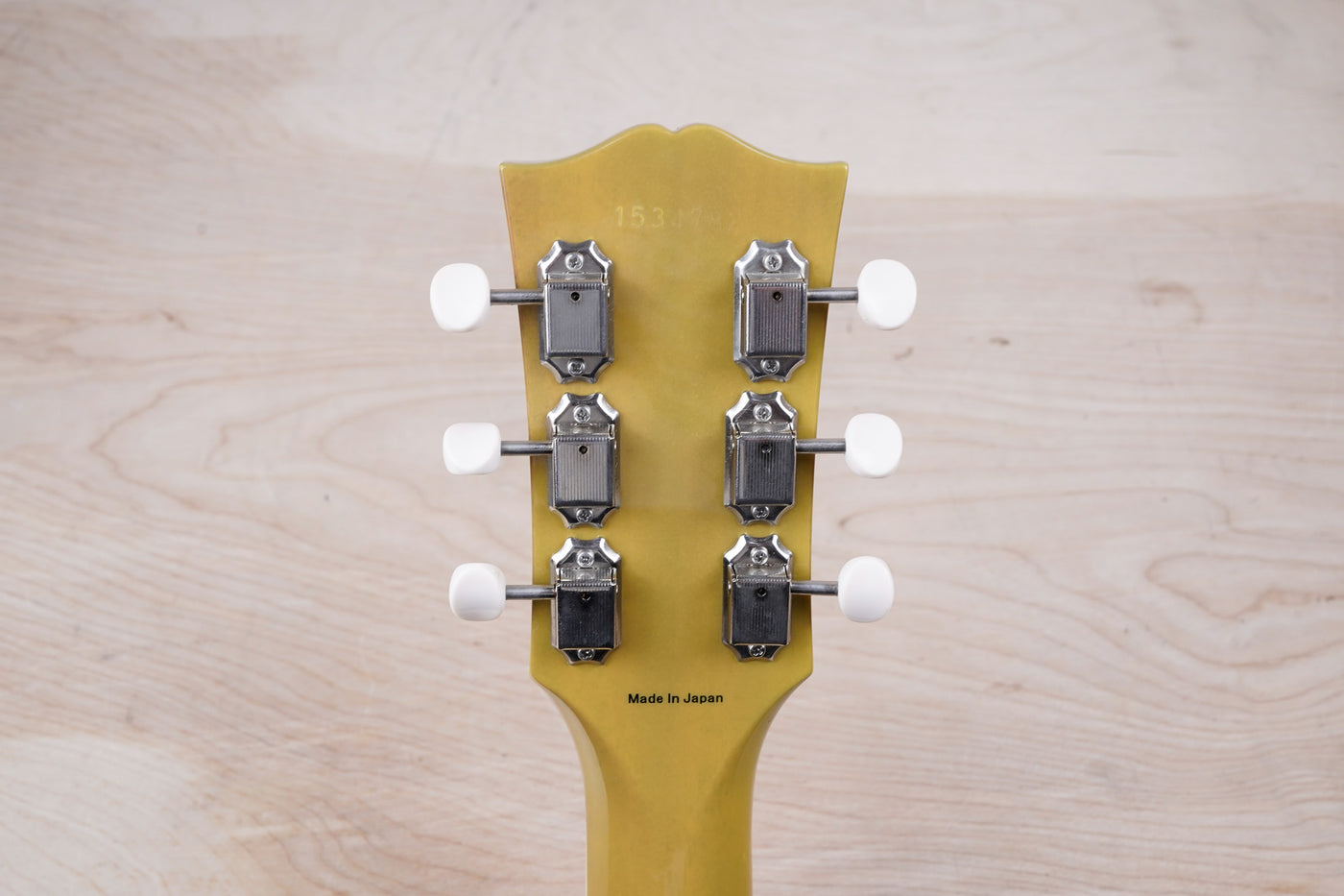 Tokai Love Rock LSS104 2015 See-Through Yellow Single Cut Special Reissue Made in Japan w/ Bag