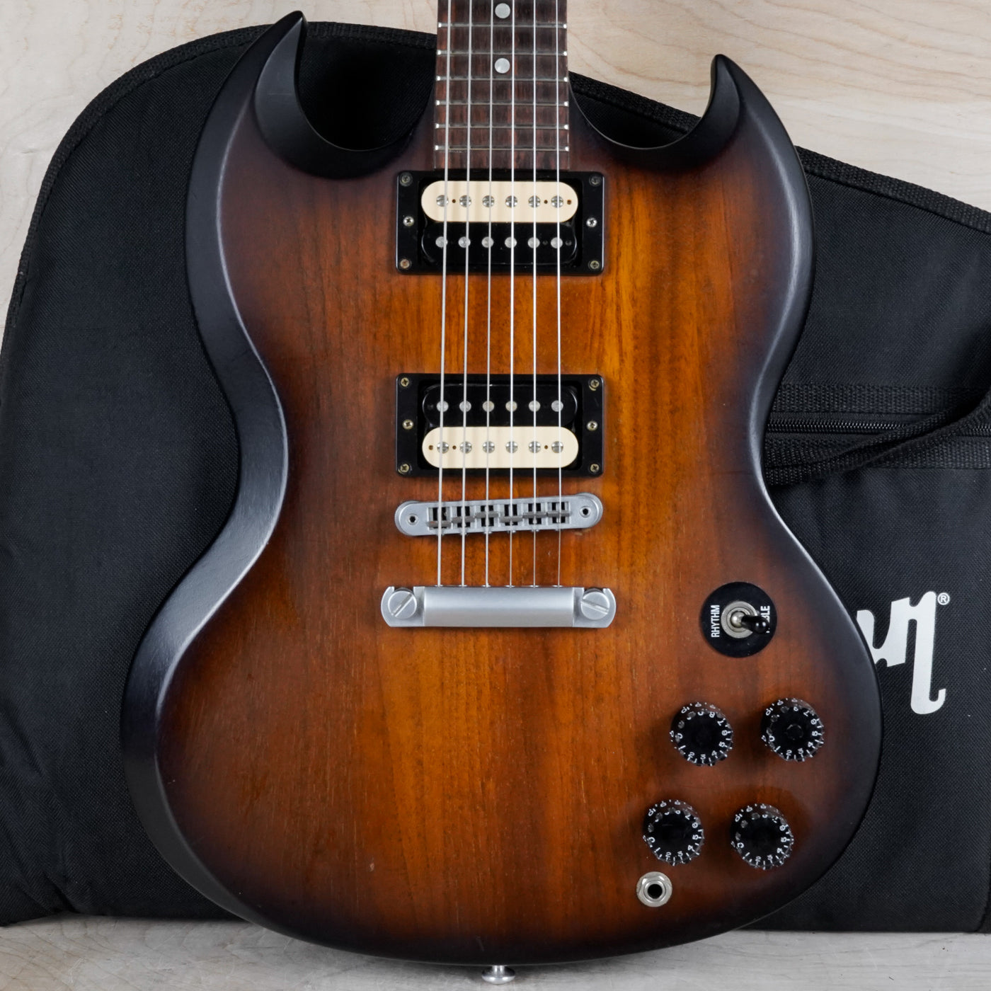 Gibson SGJ 120th Anniversary 2014 Fireburst w/ Bag – A Flash Flood