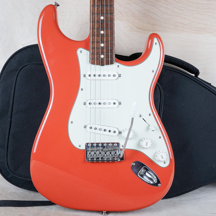超美品 Fender MIJ Traditional Ⅱ 60S STRAT Fender Traditional II '60s Stratocaster MIJ 2020 Fiesta Red Japan