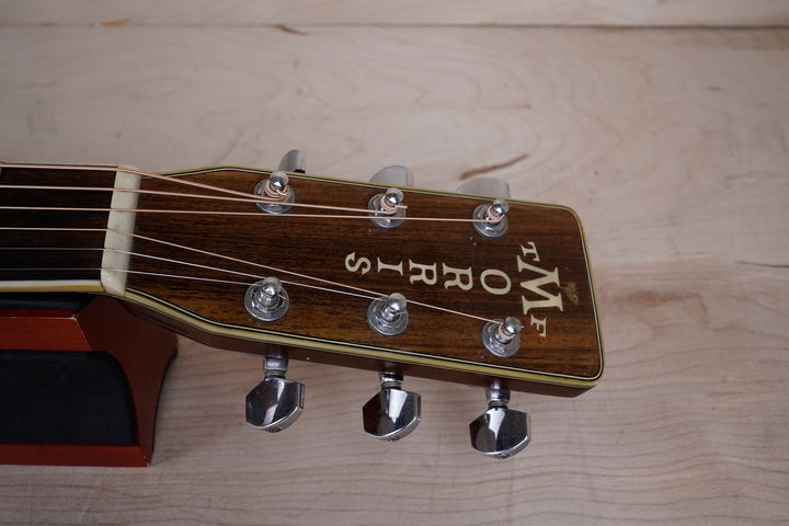 Morris W-50 Acoustic Guitar MIJ 1978 Natural Japan Vintage w/ Hard