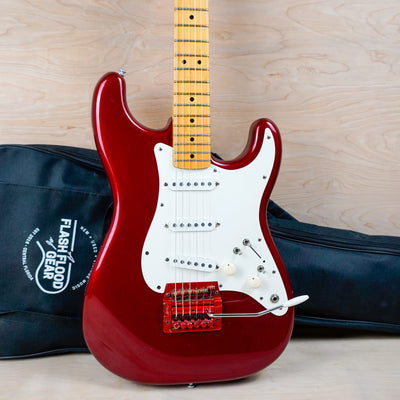 Fender American Stratocaster w/ Red Kahler Bridge 1984 Candy Apple Red Vintage USA w/ Bag