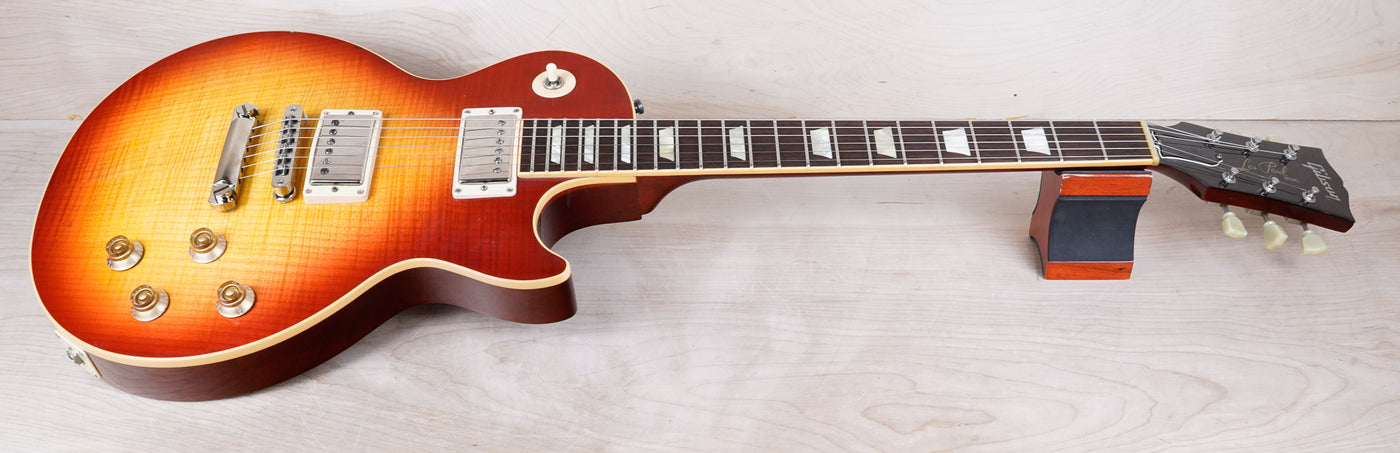 Gibson Les Paul Premium Plus 2006 Heritage Cherry Sunburst AAA Flame Top Burstbucker Pro PAF Pickups w/ OHSC, Paperwork