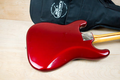 Fender American Stratocaster w/ Red Kahler Bridge 1984 Candy Apple Red Vintage USA w/ Bag