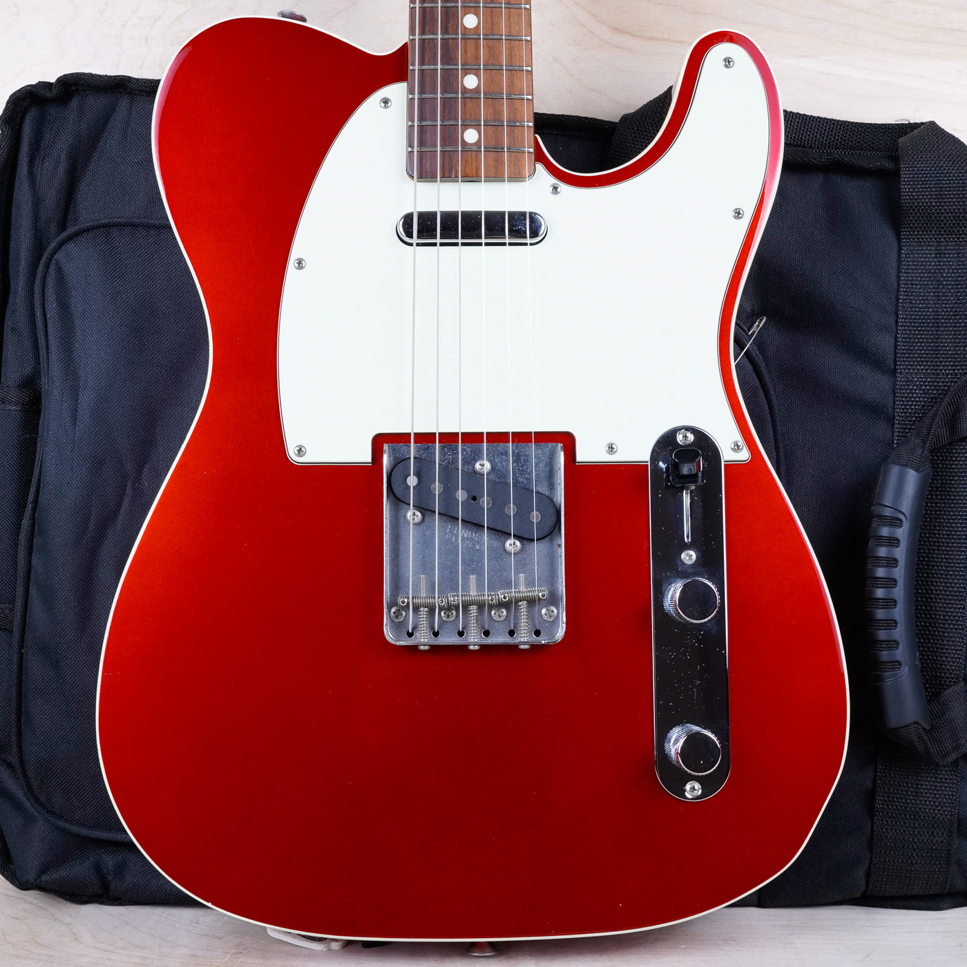 Fender TL-62B '62 Telecaster Custom Reissue MIJ 2013 Candy Apple Red Japan w/ Bag