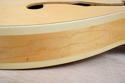 Gretsch 7607 Broadkaster Hollow Body 1975 Natural Filter'Tron Pickups Vintage USA w/ OHSC