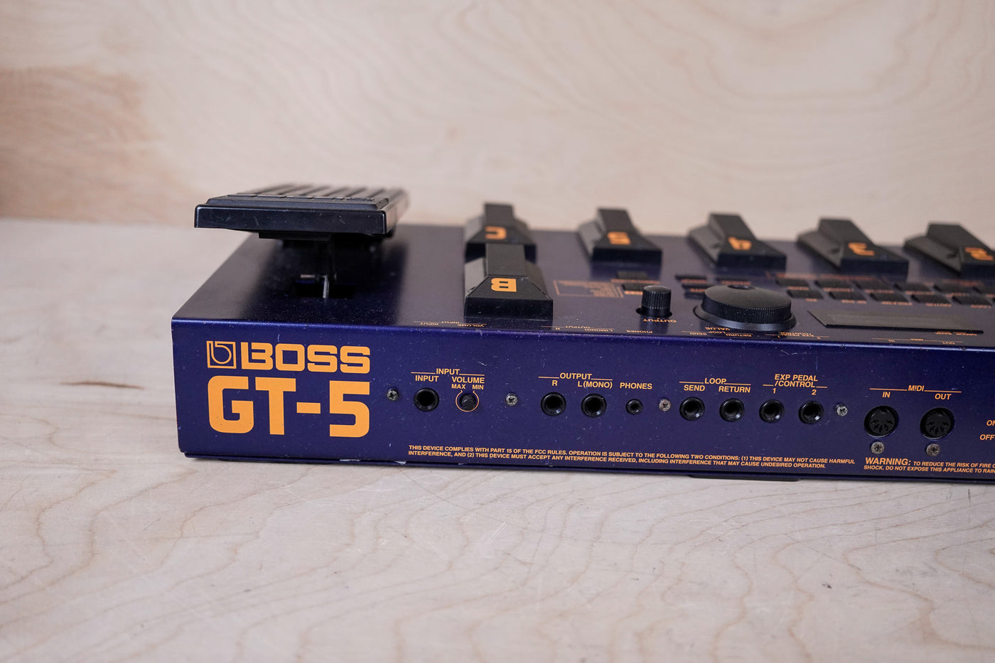Boss GT-5 Multi-Effect Unit 100V Hardwired