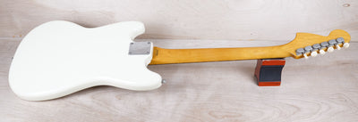 Fender MG-65 Mustang Reissue CIJ 2007 Vintage White US Vintage Grey Bobbin Pickups w/ Bag