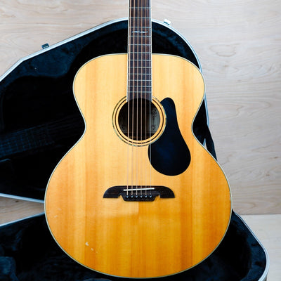 Alvarez ABT60 Baritone Acoustic Guitar 2015 Natural w/ Gator Hard Case