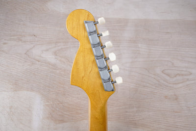 Fender MG-65 Mustang Reissue CIJ 2007 Vintage White US Vintage Grey Bobbin Pickups w/ Bag