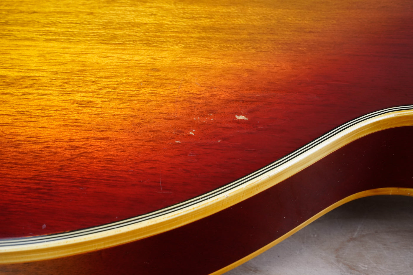 Burny FLC-85 Custom MIJ 1976 with Vintage Dimarzio PAF Pickups Double White Japan Tereda w/ Gig Bag