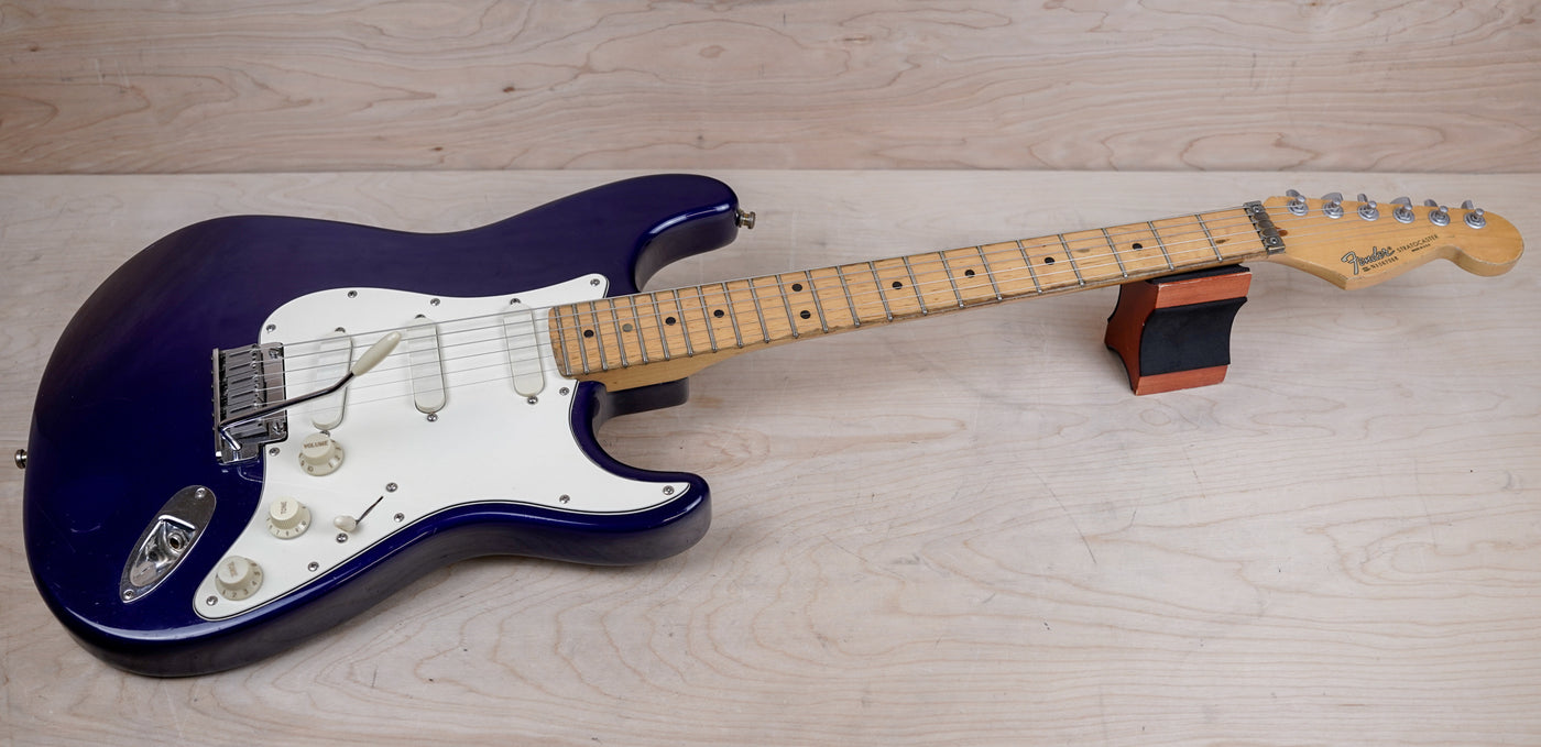 Fender Stratocaster Plus 1992 Midnight Blue USA w/ Hard Case