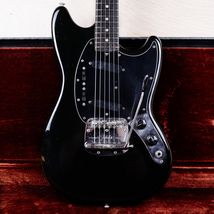 Fender Mustang 1976 Black Vintage USA w/ OHSC – A Flash Flood of Gear