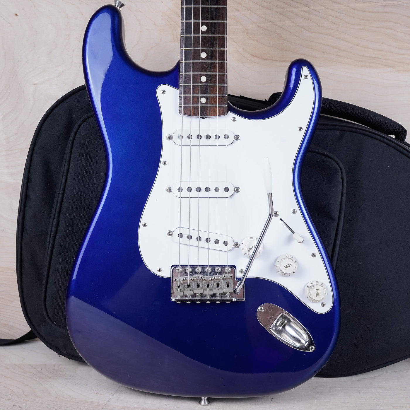 Fender ST62-TX/MH Stratocaster Reissue CIJ 2004 Jupiter Blue with Matching Headstock w/ Bag