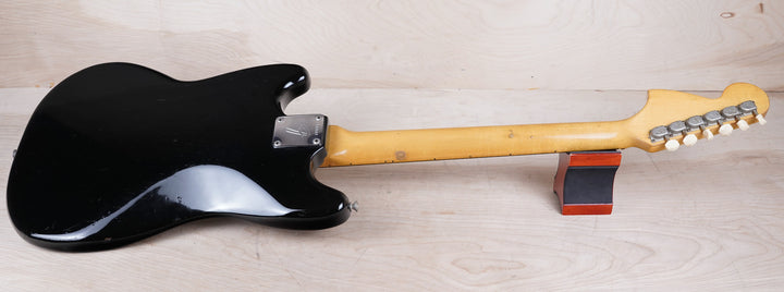 Fender Mustang 1976 Black Vintage USA w/ OHSC – A Flash Flood of Gear