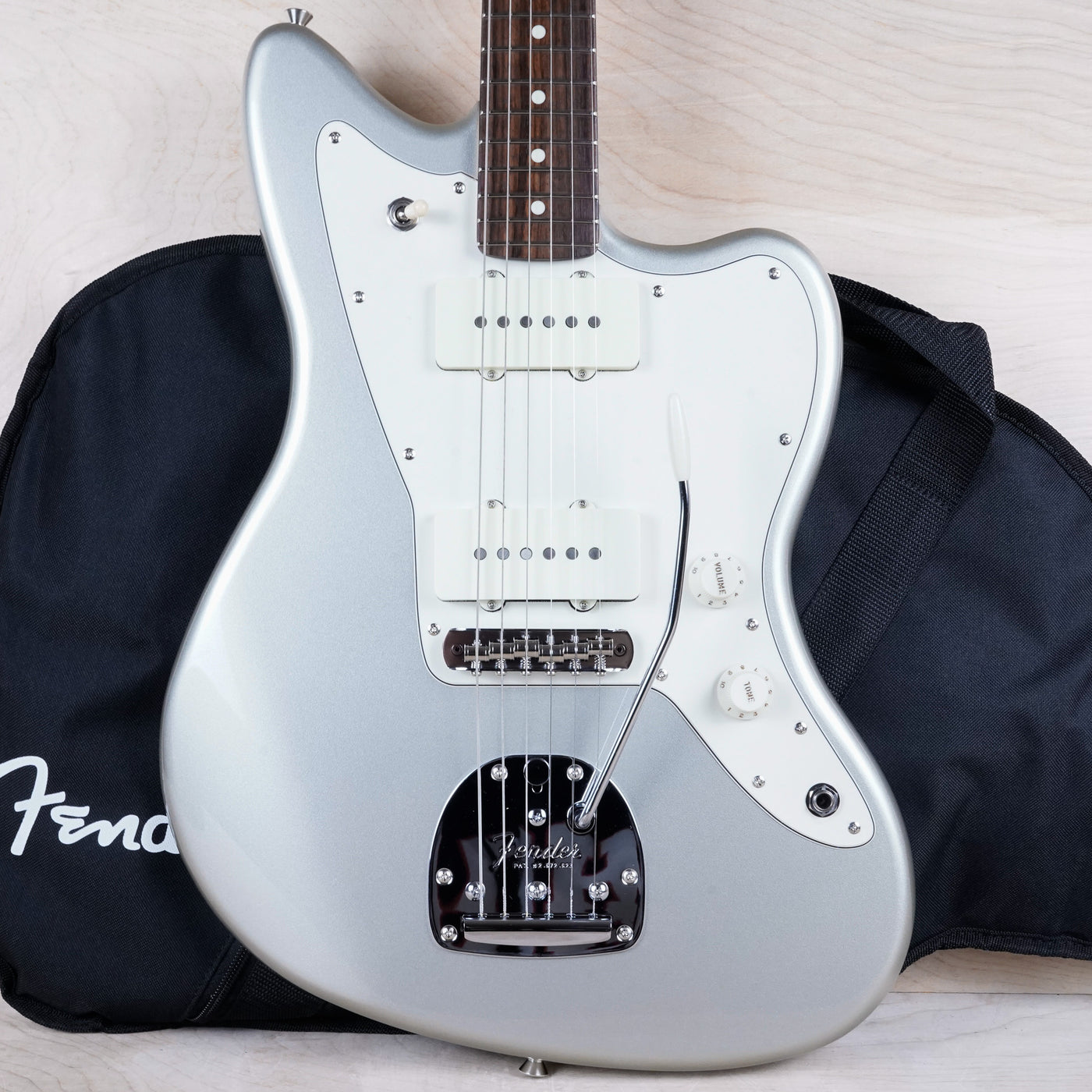 Fender FSR Hybrid II Jazzmaster MIJ 2024 Inca Silver Japan w/ Bag