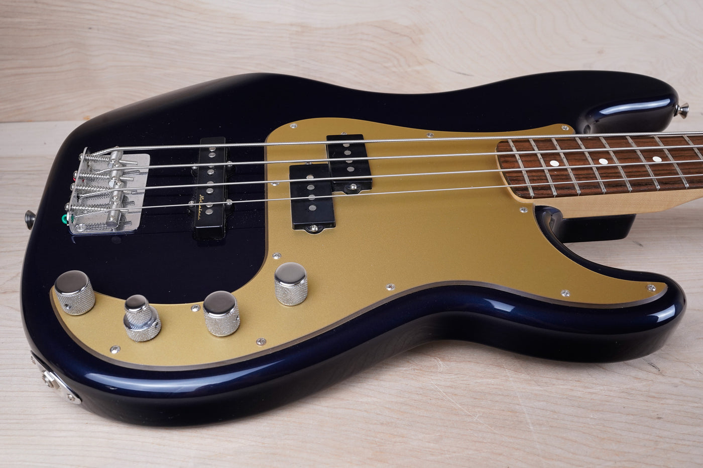 Fender Deluxe Active Precision Bass Special 2009 Navy Blue Metallic MIM w/ Bag